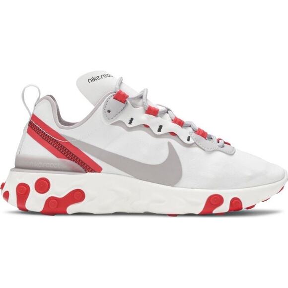 Nike 2020 Women's React Element 55 Sail Phantom Red size 8.5 - Picture 1 of 12